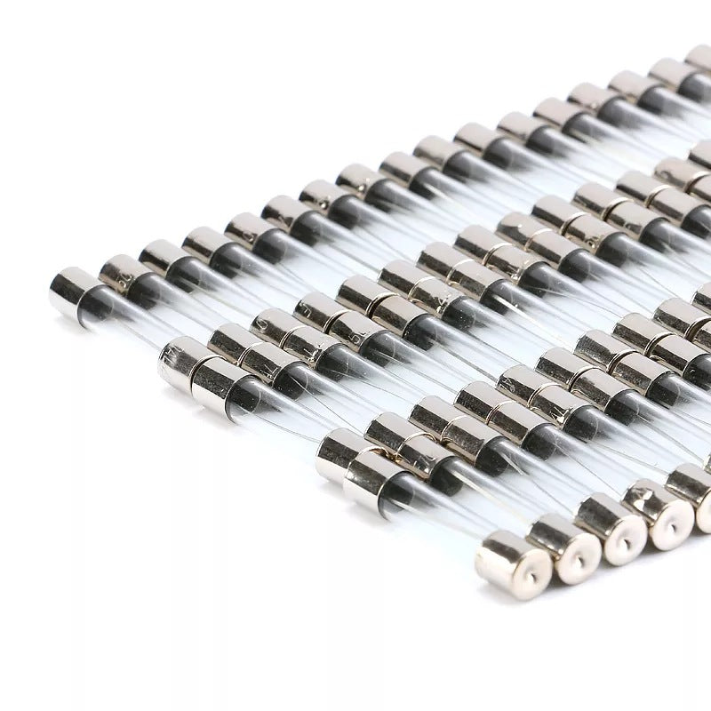 20 x 4Amp Glass Fuses 6mm x 30mm Long 4A Glass Fuse suits Vintage Cars and Bikes