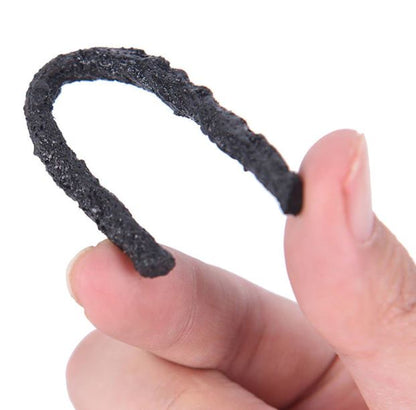 10 x Black 6mm Tyre repair kit strips for plugging tyre puncture hole (10pcs)
