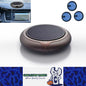 Car Air Purifier HEPA Filter Solar Power Supply with 3pcs Extra HEPA Filters