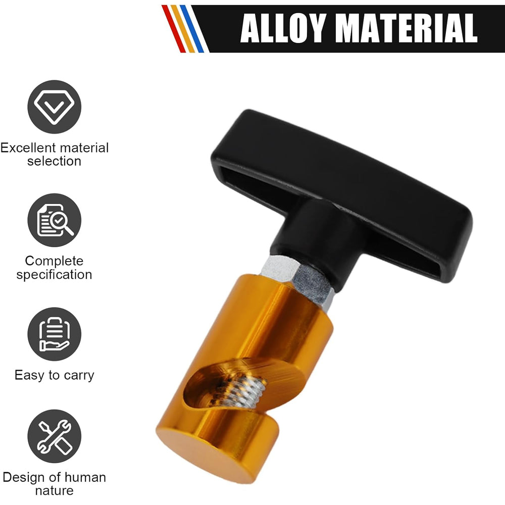 Gold Car Hood Strut Retaining Clip 10mm Lift Support Clamp Prop Trunk Tailgate