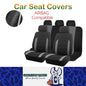 5 Seats Grey Car Seat Covers Universal Size Fit For Most Car SUV Truck Van