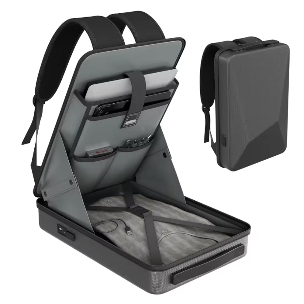 Black Starlink Mini Backpack for Starlink Mini and Accessories Hard Shell Case