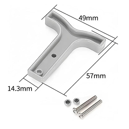 5 x Grey T-Shaped Handles for 50A Grey Anderson Style Plugs Connectors