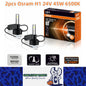 2 x Osram H1 LED Globes 24V 6500K 45W LED Truck Headlight Super Bright H1 Bulbs