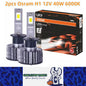 2 x Osram H1 LED Globes 12V 6000K 40W Car Headlight LEDriving Super Bright Bulbs