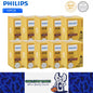 10 x PHILIPS H4 12V 60/55W Super Bright Halogen Globes 3200K Original Headlights