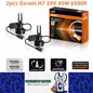 2 x Osram H7 LED Globes 24V 6500K 45W LED Truck Headlight Super Bright H7 Bulbs