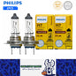 2 x PHILIPS H7 12V 55W Super Bright Halogen Clear Globes 3200k Original (2pcs)