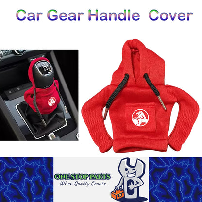 Red Hoodie Car Gear Shift Knob Cover Gearshift Handle Lever Cover for Holden