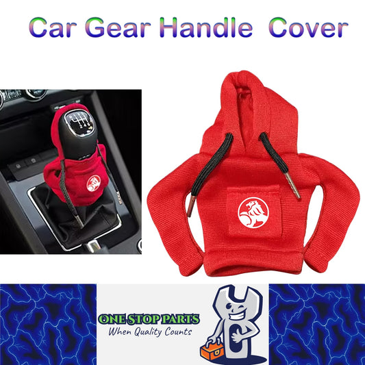 Red Hoodie Car Gear Shift Knob Cover Gearshift Handle Lever Cover for Holden