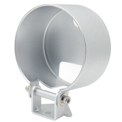 85mm Hole Speedo Gauge Holder with Adjustable base mount Silver