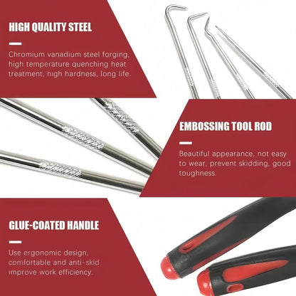 419pcs O Ring Kit Rubber Seals 32 Sizes O Rings Gaskets Sealing with 4 Hooks