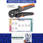 Ferrule Crimping Tool Kit Hexagonal Ratchet Jaw Wire Pliers with 800 Terminals