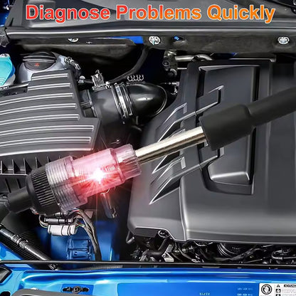 2pcs Inline Spark Plug Tester Ignition and Engine Armature Diagnostic Detector