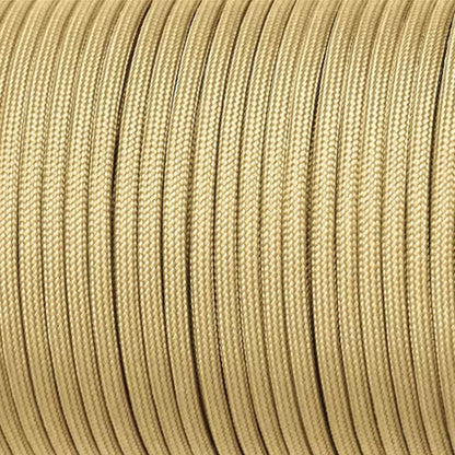 31m Khaki 650lb 9 core Paracord Rope 4mm Parachute Cord Outdoor Camping Rope