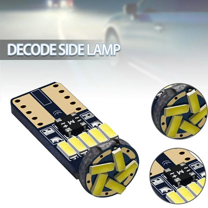 Cool White T10 15SMD High Brightness LED Globes 12V Ideal for Dash Lights Parker