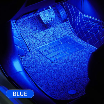 LED RGB Ambient Light Remote Atmosphere Strip Lamp with Cigarette Lighter Plug