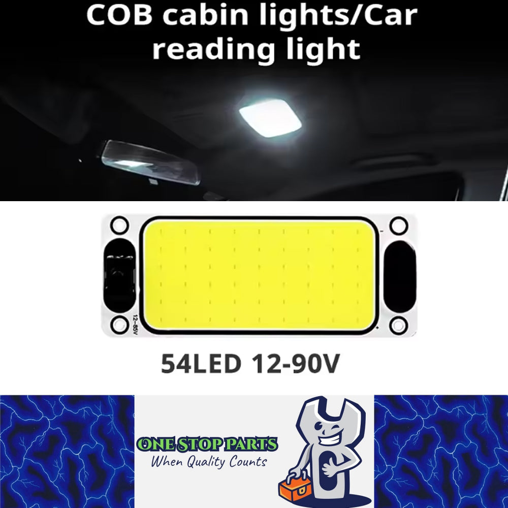 LED Reading Light 15x6cm Interior Light Ceiling Lamp for Caravan Car RV Truck