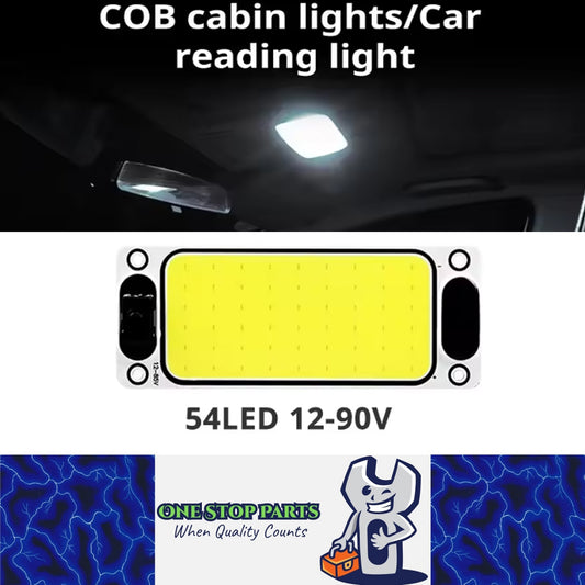 LED Reading Light 15x6cm Interior Light Ceiling Lamp for Caravan Car RV Truck