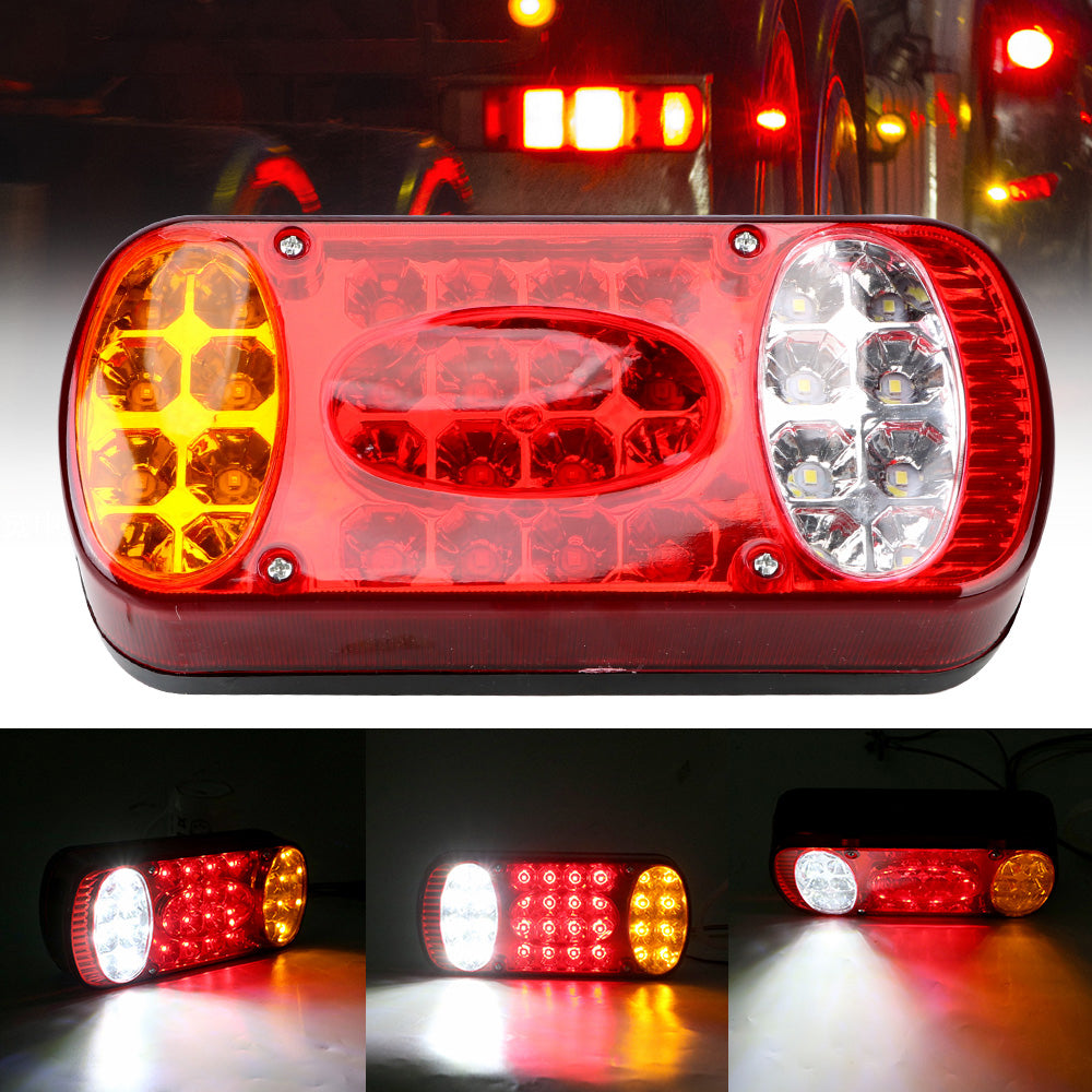 2 x LED Trailer Lamp 12-24V Rear Lamp Truck Stop Tail Indicator Reverse Light