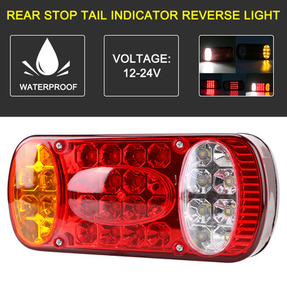 2 x LED Trailer Lamp 12-24V Rear Lamp Truck Stop Tail Indicator Reverse Light