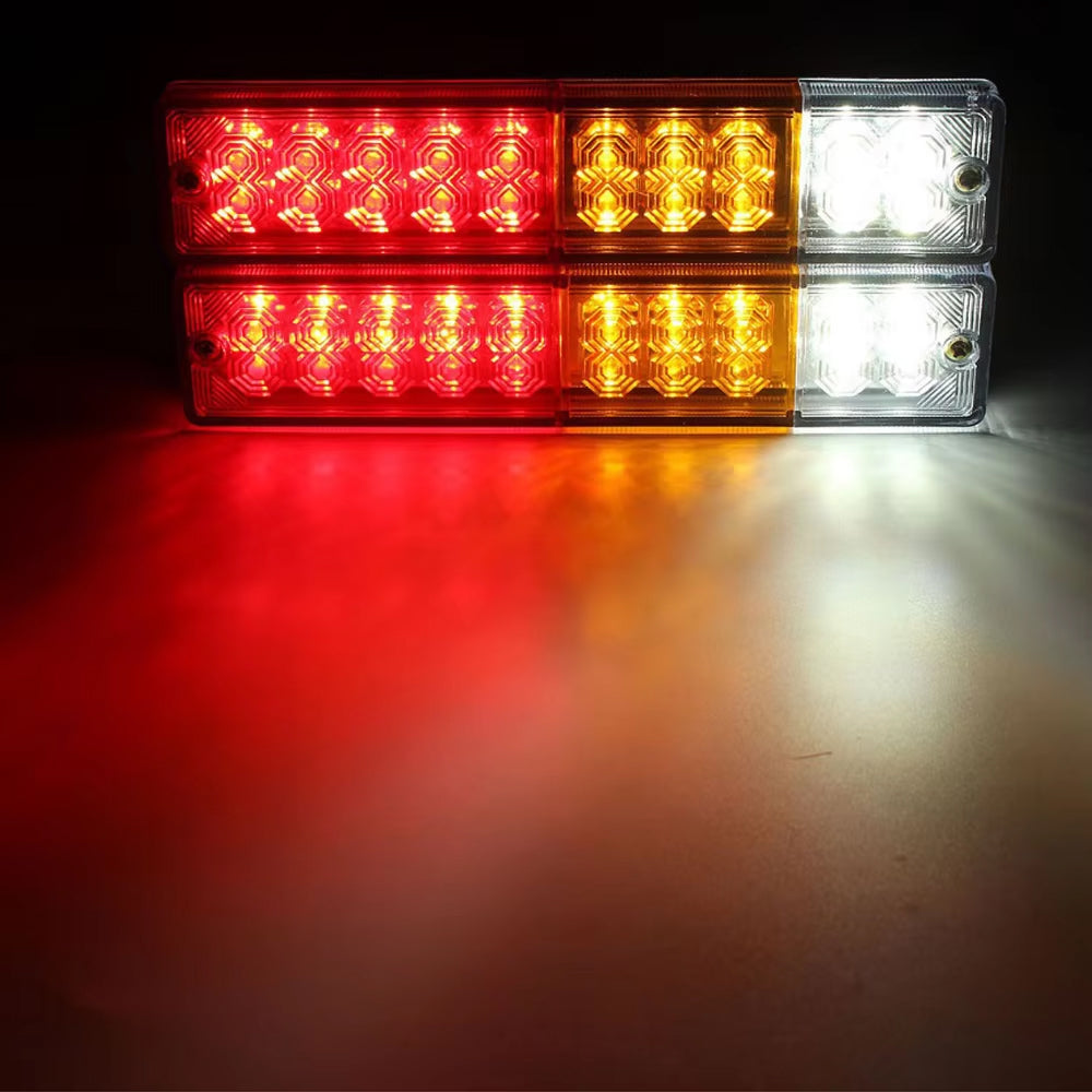 1 x 12V LED Rear Lamp Stop Tail Indicator Reverse Light for Trailer Truck