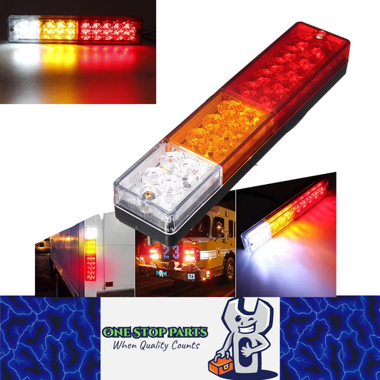 1 x 12V LED Rear Lamp Stop Tail Indicator Reverse Light for Trailer Truck