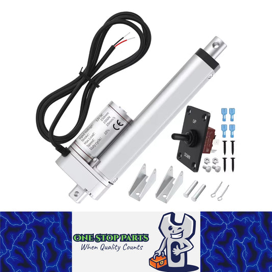 Linear Actuator 12V 150mm 330lb/1500N 10mm/s Motion Actuator with Controller