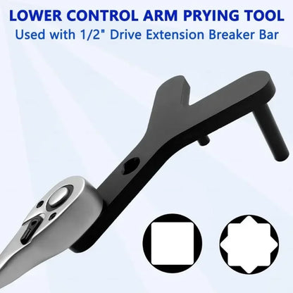 1x Lower Control Arm Prying Bushing Tool Ball Joint Pry Fit 12.7mm Drive Ratchet