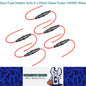 5 x Inline Glass Fuse Holders Suits 5mm x 20mm Glass Fuse with 14AWG Wires