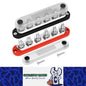M10 Bus Bar 12V-48V 300A Power Distribution Block 6 x M10 Posts Studs Terminals
