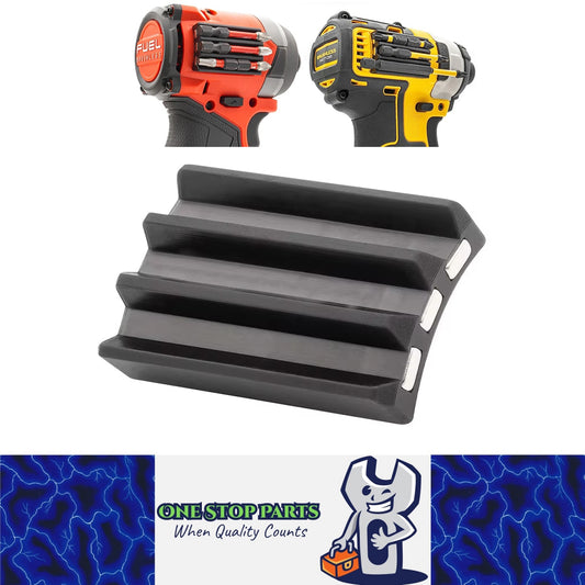 Magnetic Drill Bit Holder For Milwaukee Dewalt Impact Driver Drill Adhesive Back