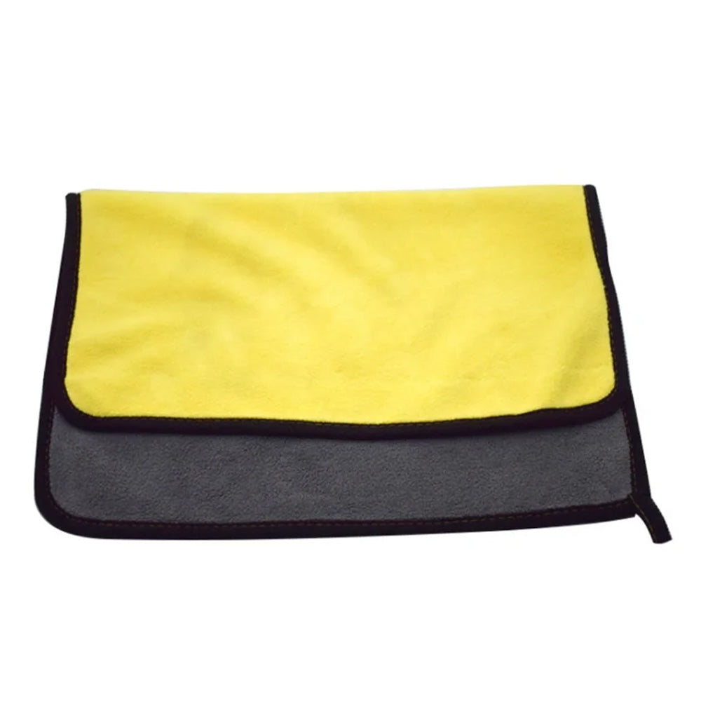 5pcs 25x25cm Microfiber Towel Car Wash Drying Cloth Auto Detailing Cleaning Kit