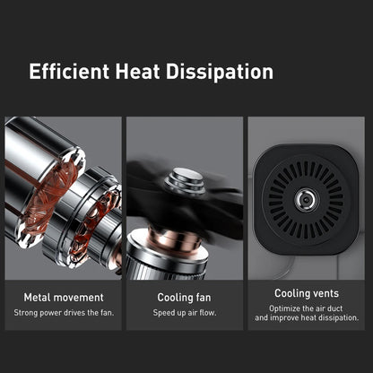 Mini Car Air Compressor 150PSI Tire Inflator Rechargeable Air Pump Car Bicycle