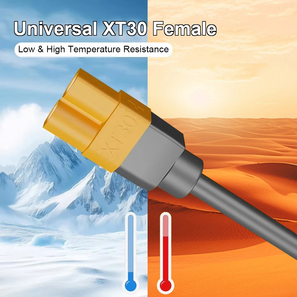 3M Starlink Mini Power Cable DC Plug to XT30 Connector for Starlink Mini Power