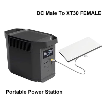 2M Starlink Mini Power Cable DC Plug to XT30 Connector for Starlink Mini Power