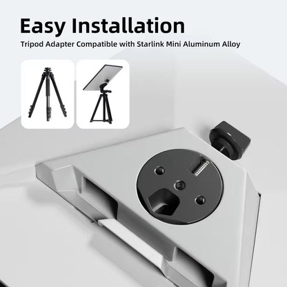 Starlink Mini Tripod Adapter Tripod Mount Compatible with Original Pipe Adapter