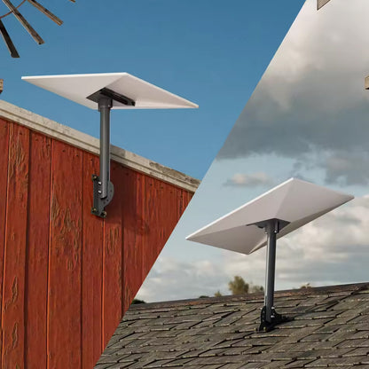 For Starlink Gen 3 Roof Mount Bracket Adjustable Angle 390mm Pole Wall Mount