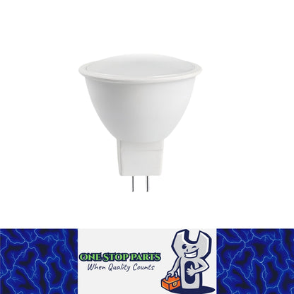 MR16 6W LED Spotlight AC/DC 12V-24V 120 Degree 3000K Warm White Downlight