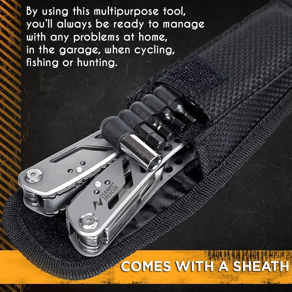 Multitool 24-in-1 Pliers Knifes Professional Multi-tool for Camping Hiking