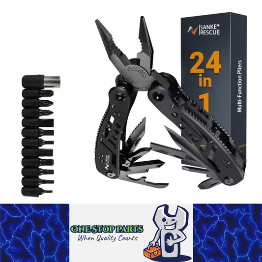 Multitool 24-in-1 Pliers Knifes Professional Multi-tool for Camping Hiking