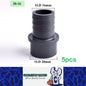 5 x OD20-16mm Pagoda Connector UPVC Hose Barb Fitting Water Pipe Joint Adapter