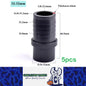 5 x OD32-32mm Pagoda Connector UPVC Hose Barb Fitting Water Pipe Joint Adapter