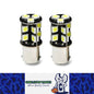 2 x BA15S 12V COOL WHITE 19SMD CANBUS 338LM LED GLOBE CARAVAN CAR BIKE BOAT 2PCS