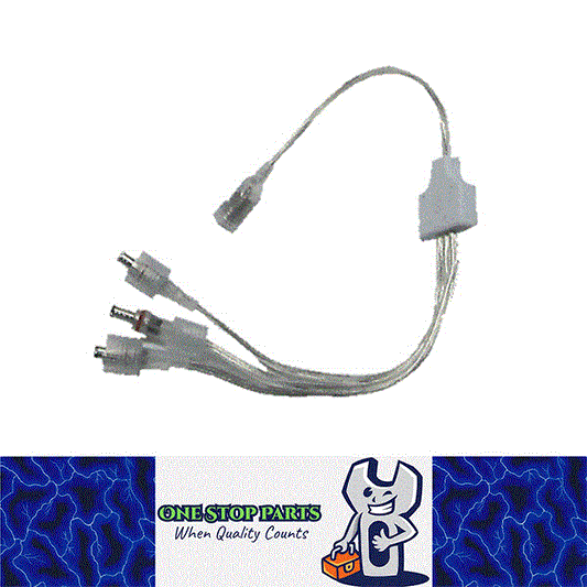 DC 12V Power Cable Splitter LED Light Strip CCTV Security Cameras 1-3 Splitter
