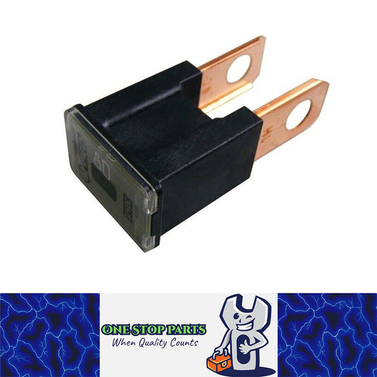 BLACK 80 AMP SLOW BLOW MALE FUSE BLOCK 80AMP FUSE BLACK 1PCS
