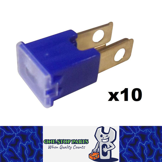 10 x BLUE 100 AMP SLOW BLOW MALE FUSE BLOCK 100AMP FUSE FREE DELIVERY BULK BUY