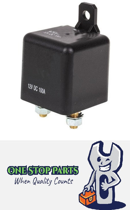 12v 100Amp Relay for Dual Battery set up, Winch, Caravan 4wd Auxilary Battery