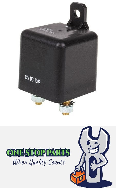 12v 100Amp Relay for Dual Battery set up, Winch, Caravan 4wd Auxilary Battery