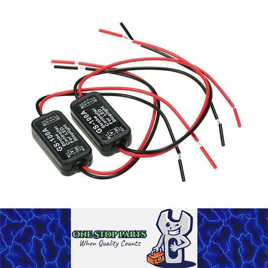 2 x 6-30v BRAKE STROBE CONTROLLERS EASY TO INSTALL Make Brake Lights Flash